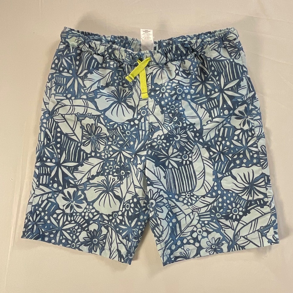 Nordstrom Rack Blue Palm Swim Trunks Size XL (14-16) - Picture 2 of 7